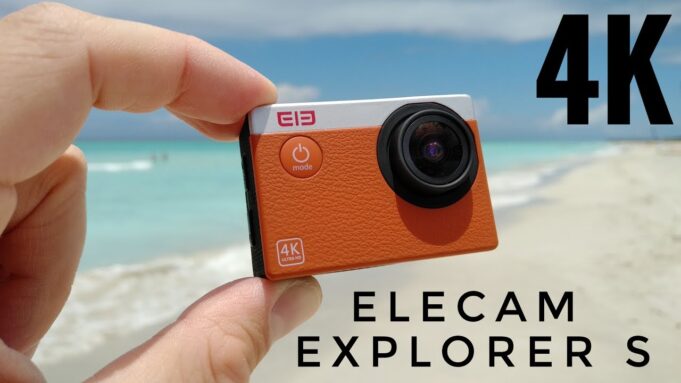 Elephone EleCAM Explorer S stylish 4K camera for outdoor sports enthusiasts