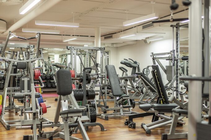Fitness Equipment Whispers Health and Wellness