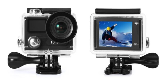 FuriBee H8S 4K action camera with 30fps