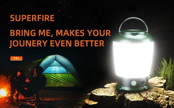 SUPERFIRE, a good helper for your camping trip